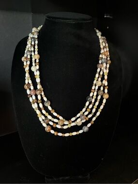 Jay King DYR Multi-Colored Stone Extra-Long Beaded Necklace